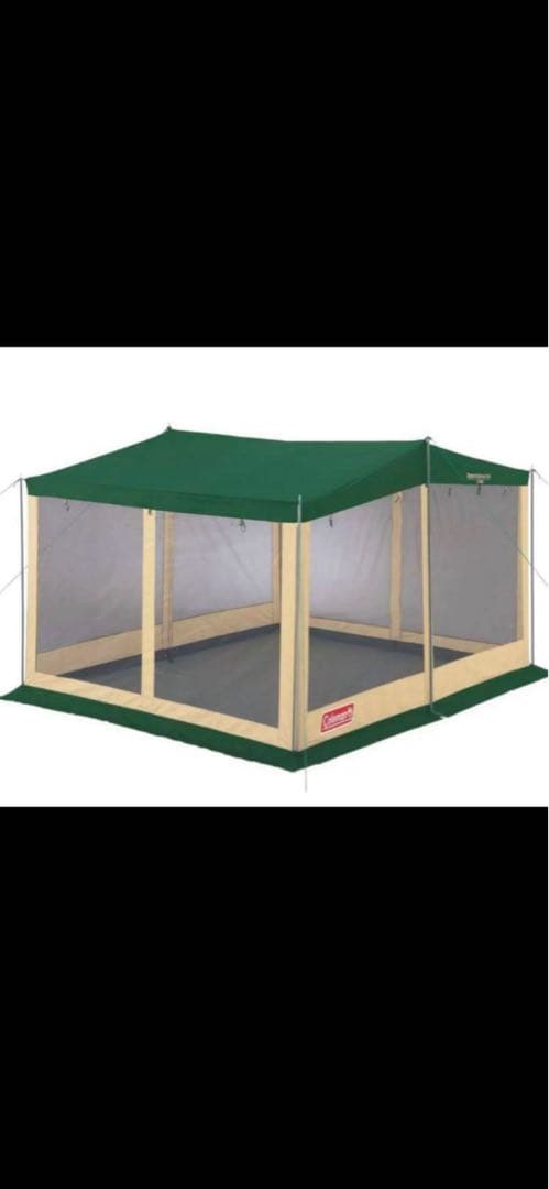 【美品】コールマン スクエアスクリーン340 タープ