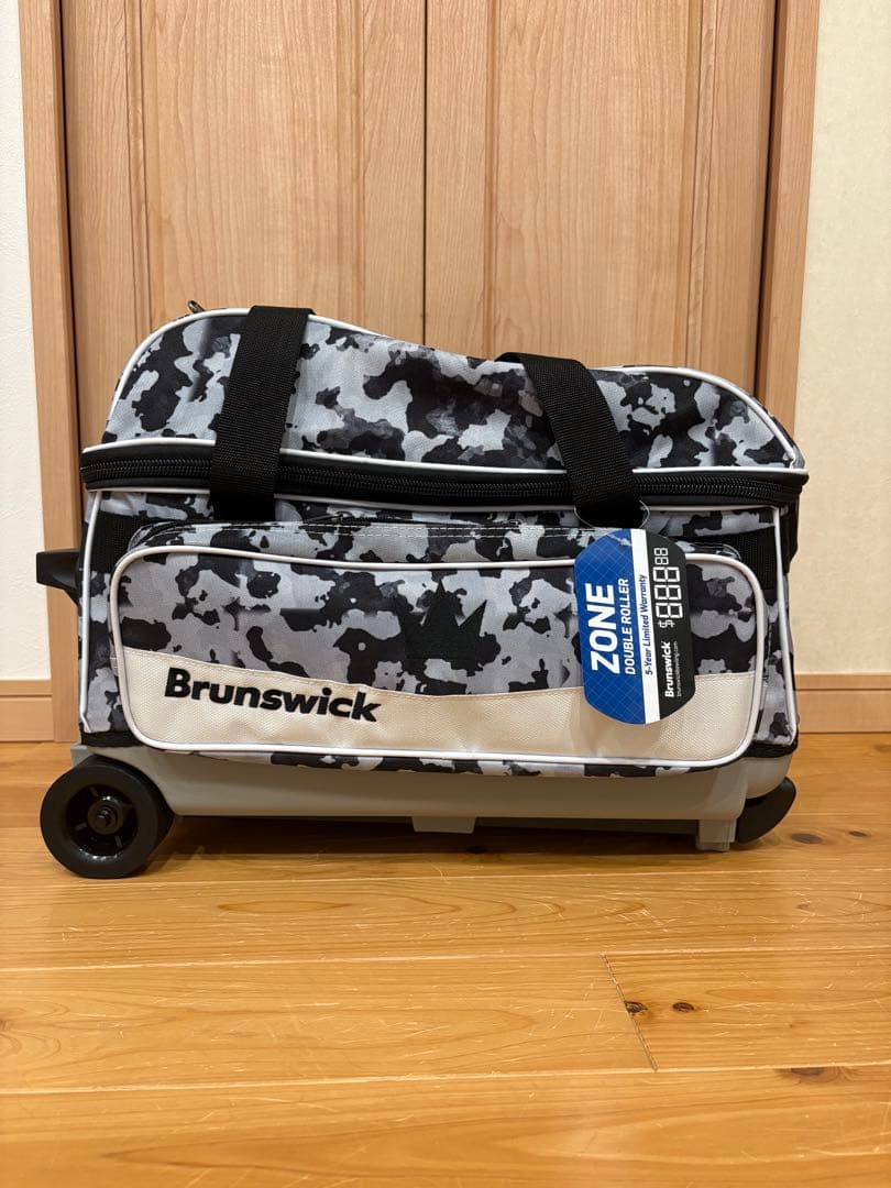 Brunswick ボウリング用2個入バッグ カモフラージュ