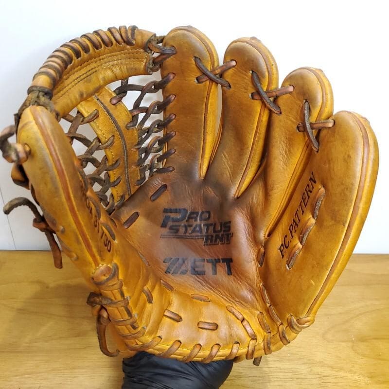 ZETT ゼット 日本製 プロステイタス RNT 旧ラベル 軟式グローブ