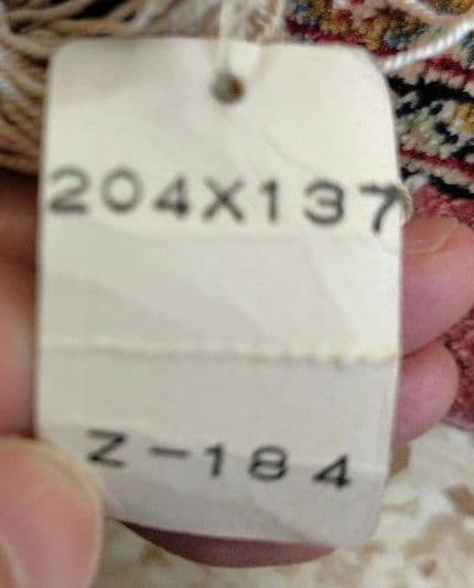 専用品☆【花の泉に遊ぶ美しい鳥】ペルシャ絨毯　シルク　ピンク系　孔雀　手織り