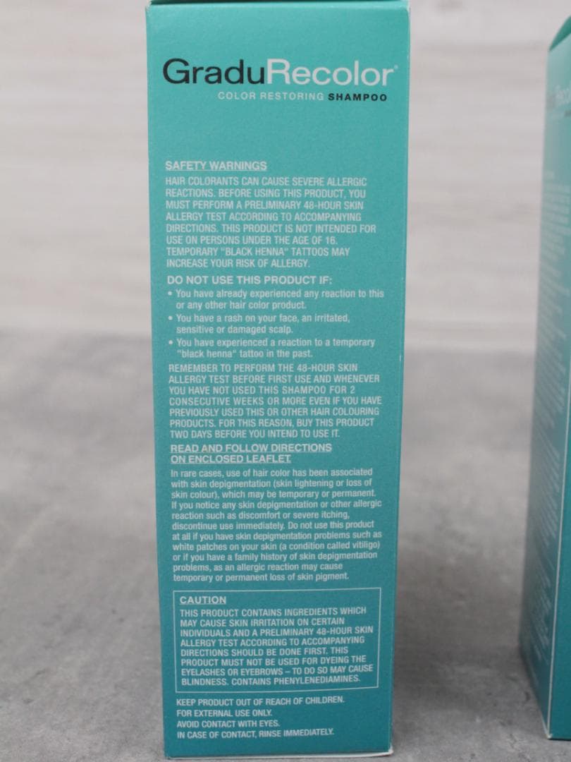 ▲未使用/未開封 8個セットグラジュリカラーシャンプー 白髪染め