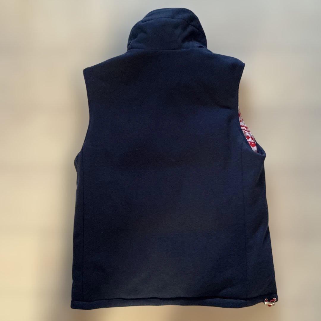 archivio ダウンベスト　紺赤