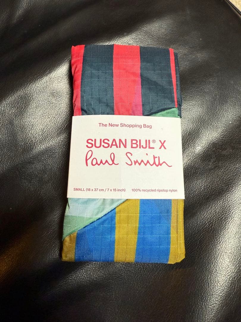 Susan Bijl X Paul Smith コラボエコバッグ　Sサイズ