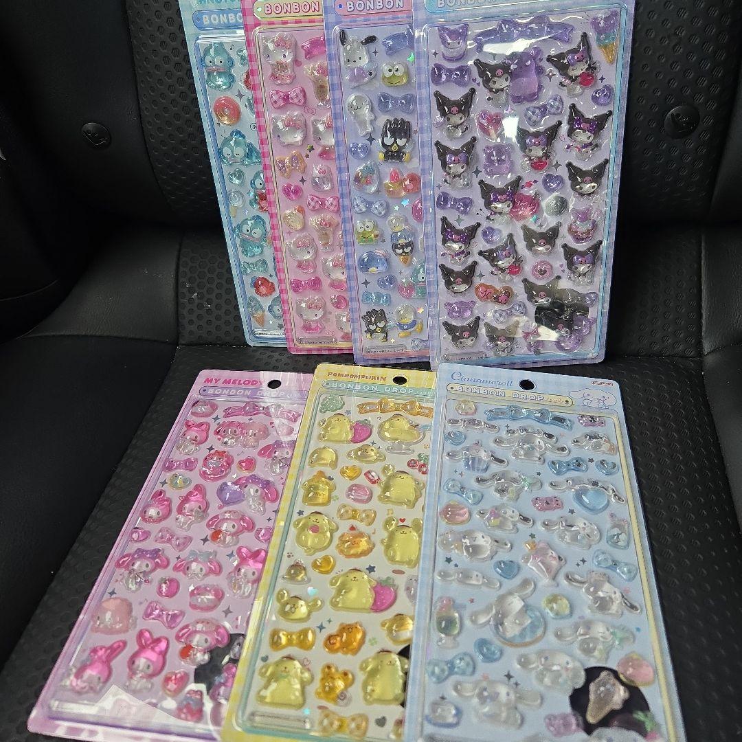 正規品 サンリオ ボンボンドロップシール 第2弾 コンプリート