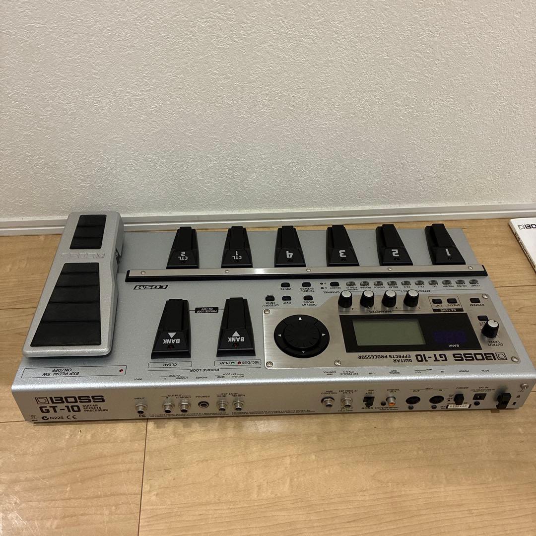 完動品！acアダプターセット　【美品】BOSS GT-10 マルチエフェクター