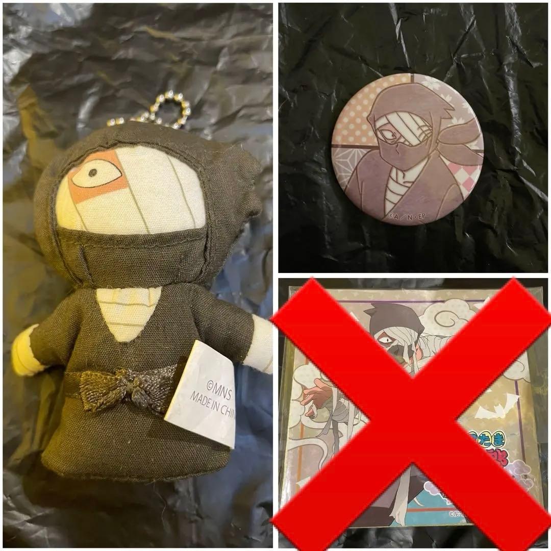 1 雑渡昆奈門 2点セット 指パペット 忍ミュ 缶バッジ