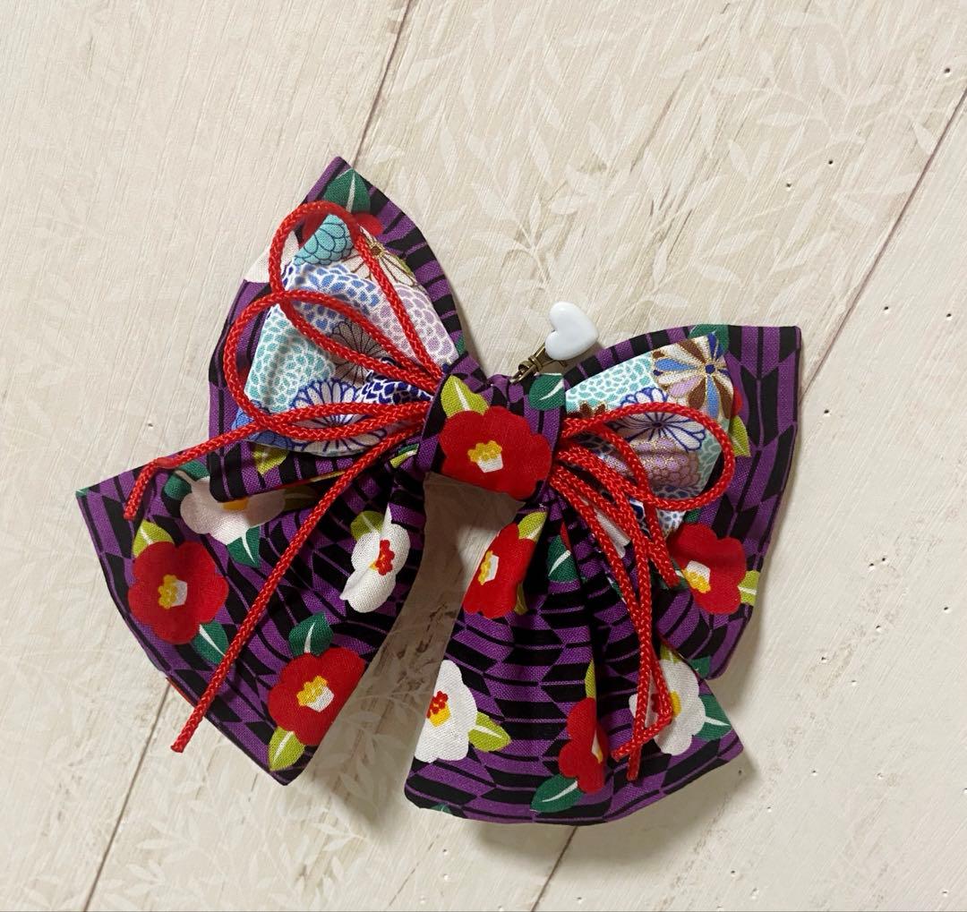 デニムリメイクバックS ベージュフリンジ×わんちゃん