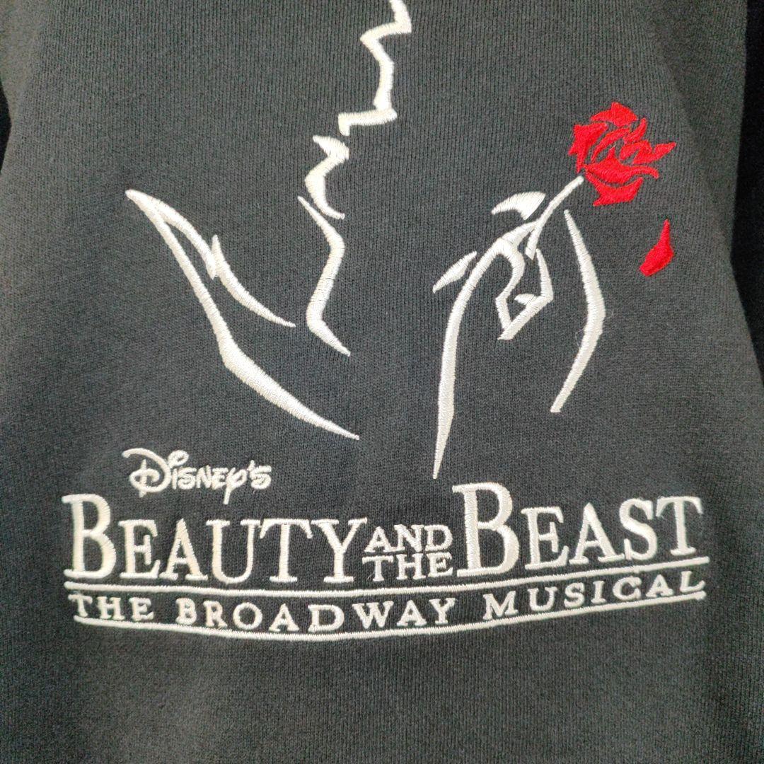 【タグ付き】90s Disney 美女と野獣 トレーナー 裏起毛