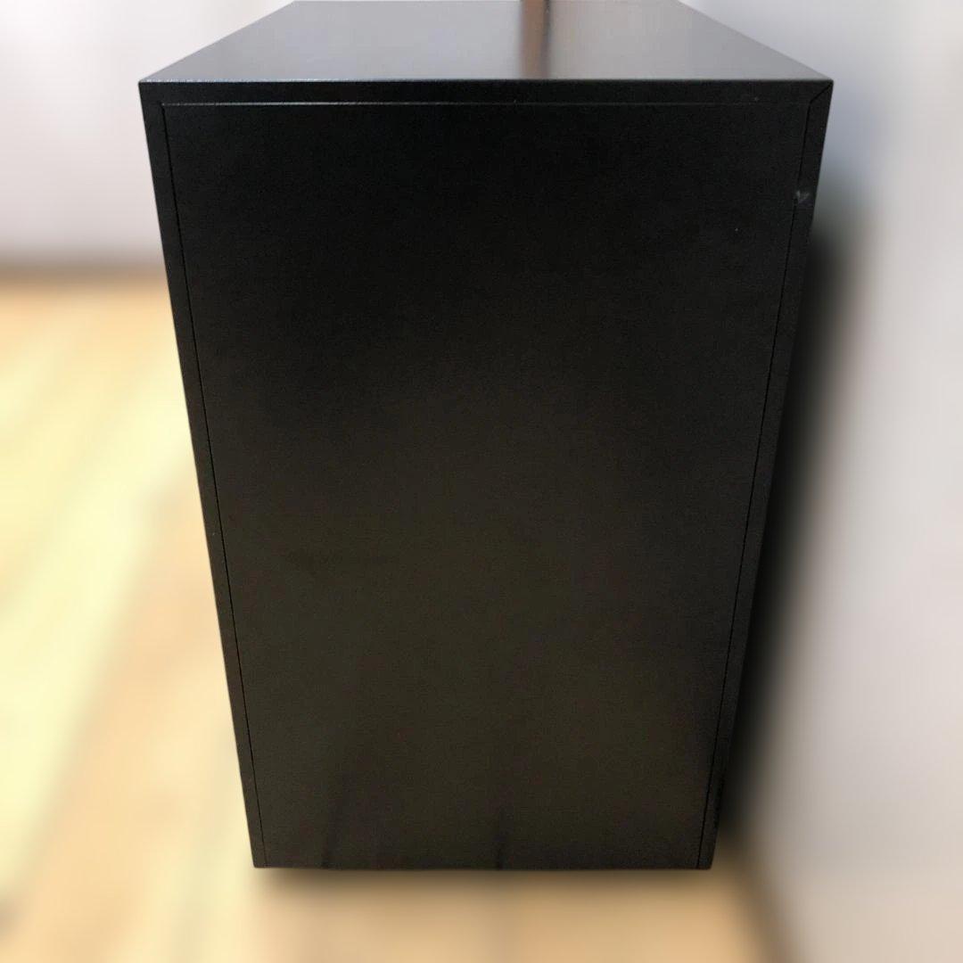 送料無料 【美品】NAIKI 鍵付きスチールワゴン 3段 　250720-5