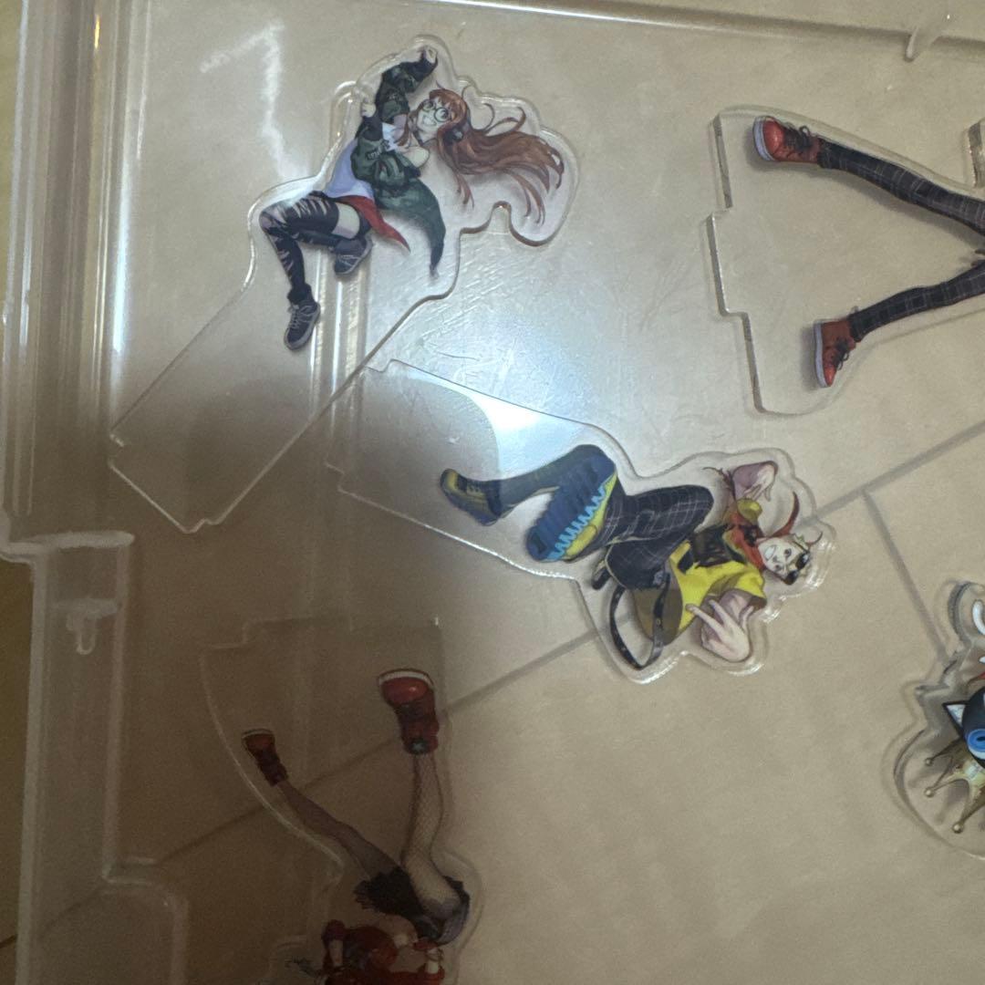 P5D アクリルスタンドジオラマ 4種　セット　雨宮連　喜多川裕介 ペルソナ