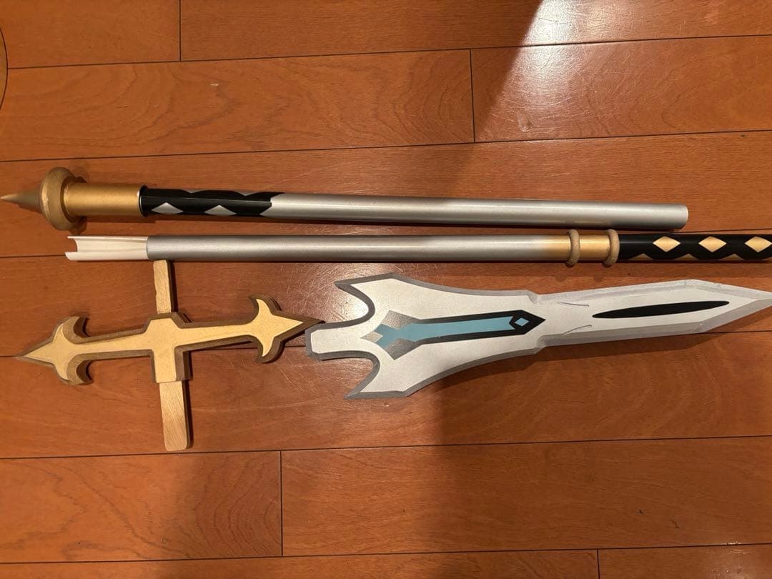 【武器付き】原神　ミカ　三分妄想Mサイズ　コスプレ衣装　フルセット