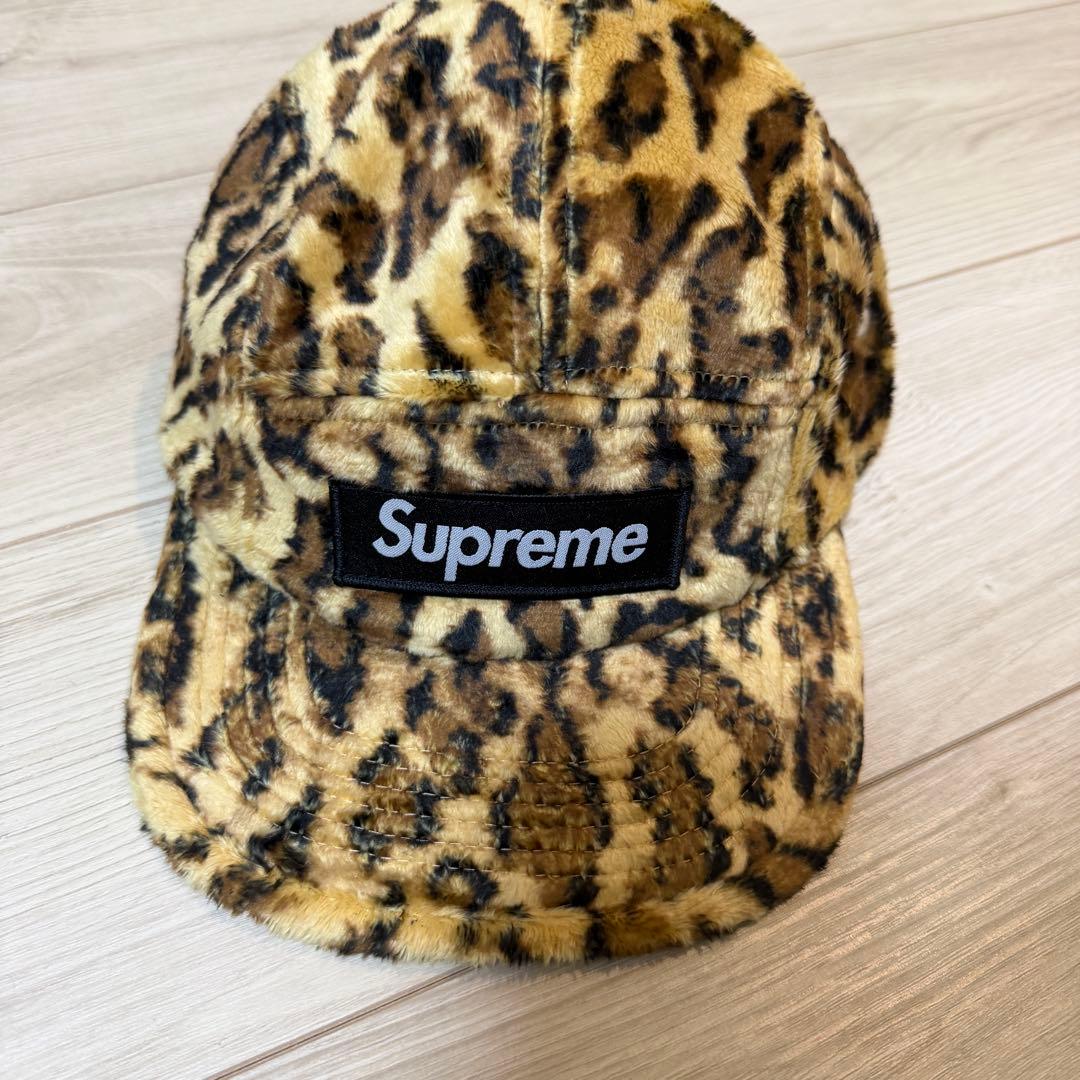 Supreme x GOODENOUGH ヒョウ柄キャップ