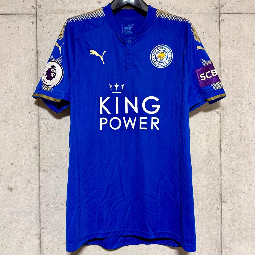 【美品！】17/18 レスター・シティFC ♯20 岡崎慎司【Lサイズ】ホーム