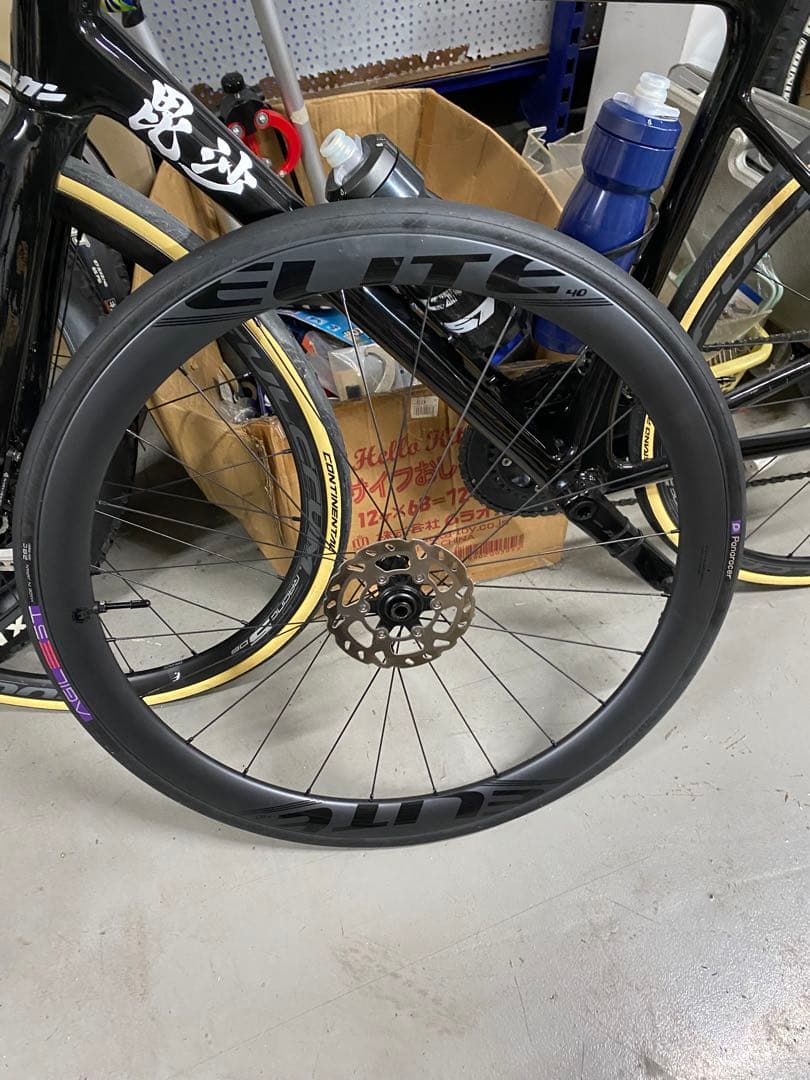 美品ELITE DISCホイール　セラミックベアリング