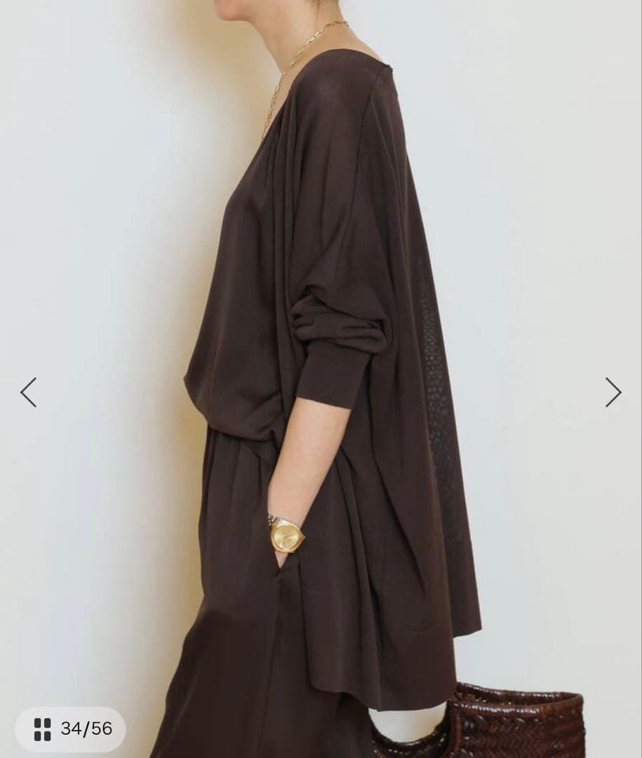 ドゥーズィエムクラス　shake code ショートカーディガン