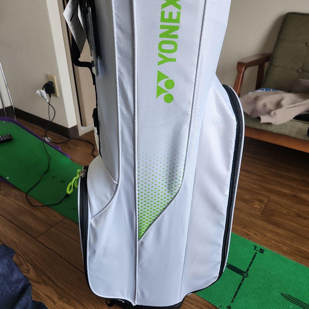 YONEX キャディバッグ ホワイト/グリーン