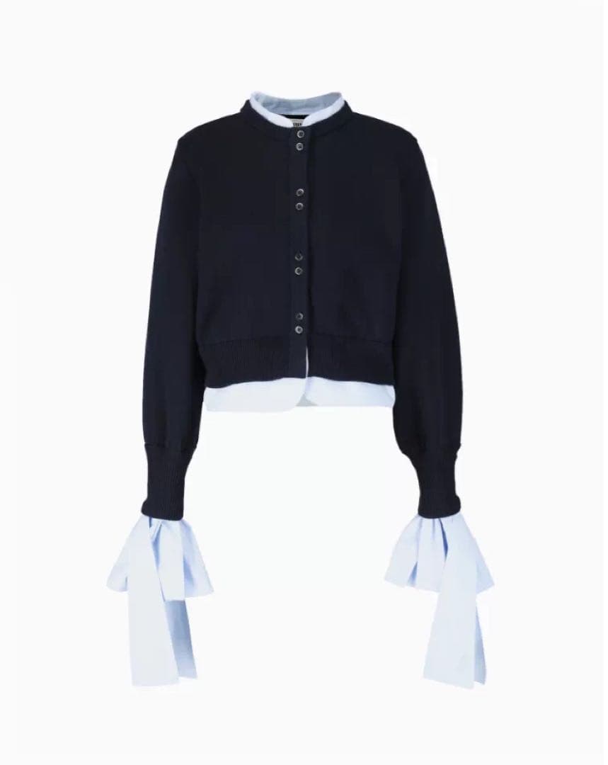 bibiy カーディガン　ネイビー