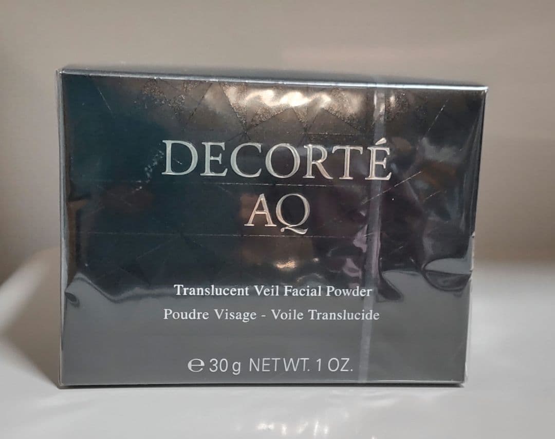 新品DECORTÉ AQ フェイスパウダー 001 30g　クリームサンプル付き