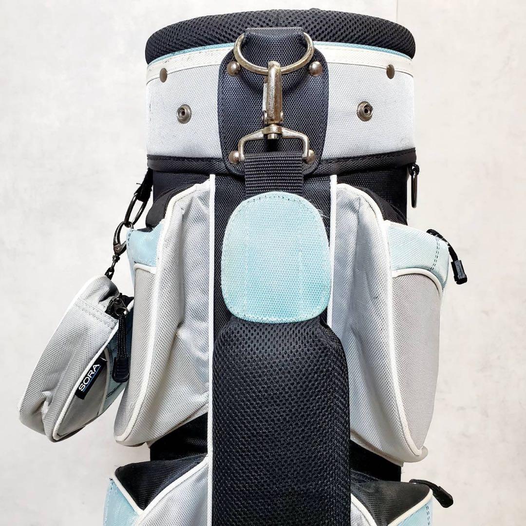 MIZUNO SORA キャディバッグ ゴルフバッグ 10分割 口枠 ミズノ