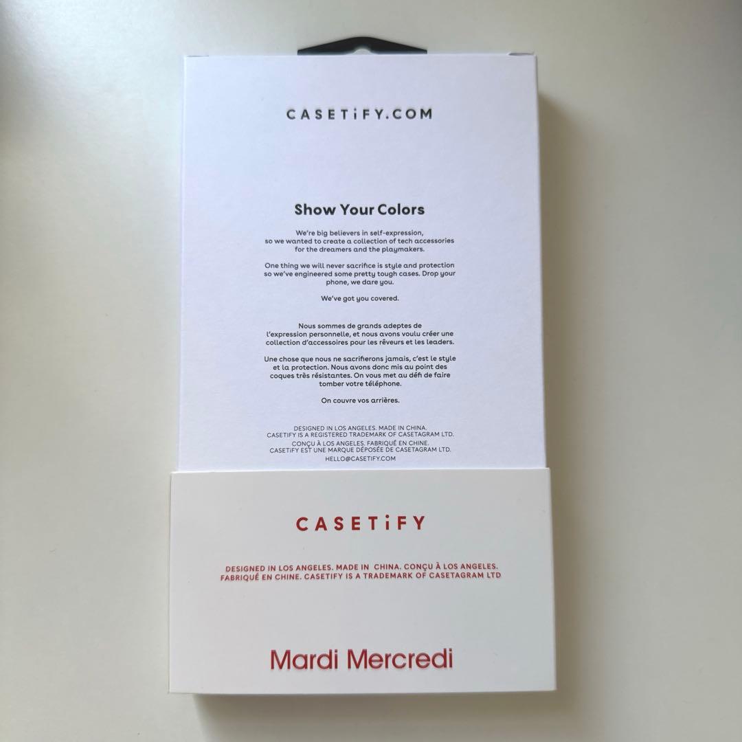 完売品 Mardi Mercredi CASETiFY iPhone16pro