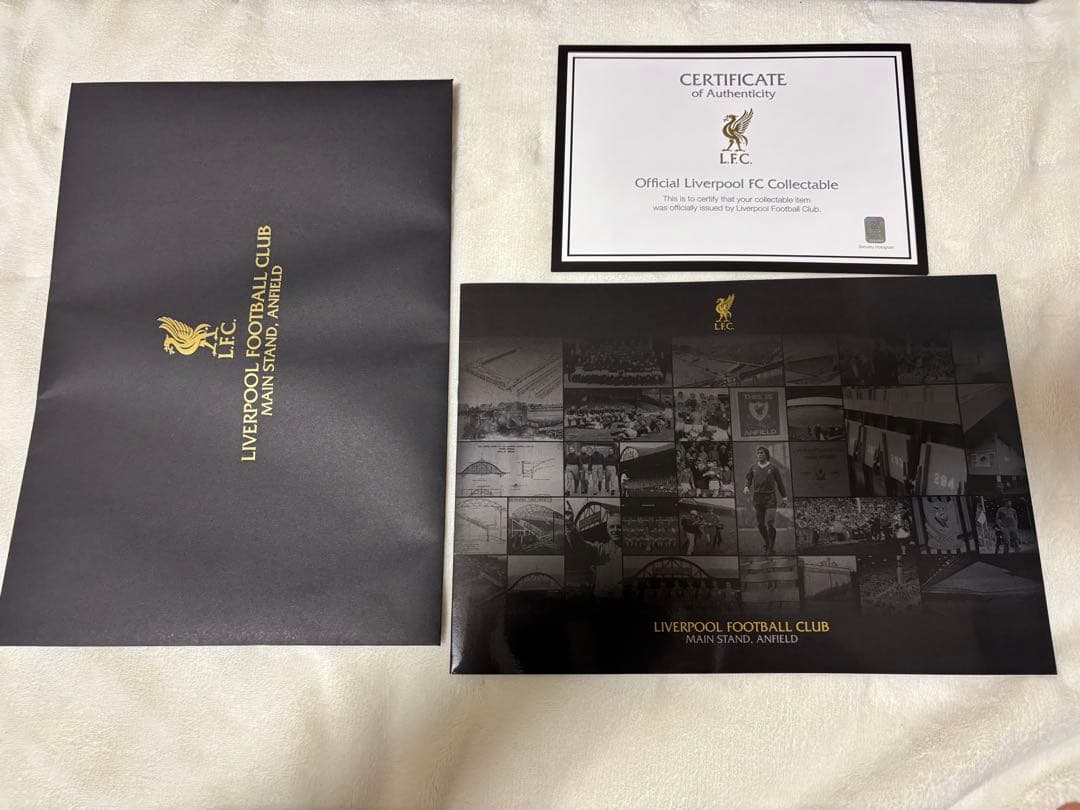 リバプールFC 公式コレクターズエディション メインスタンド木製シート