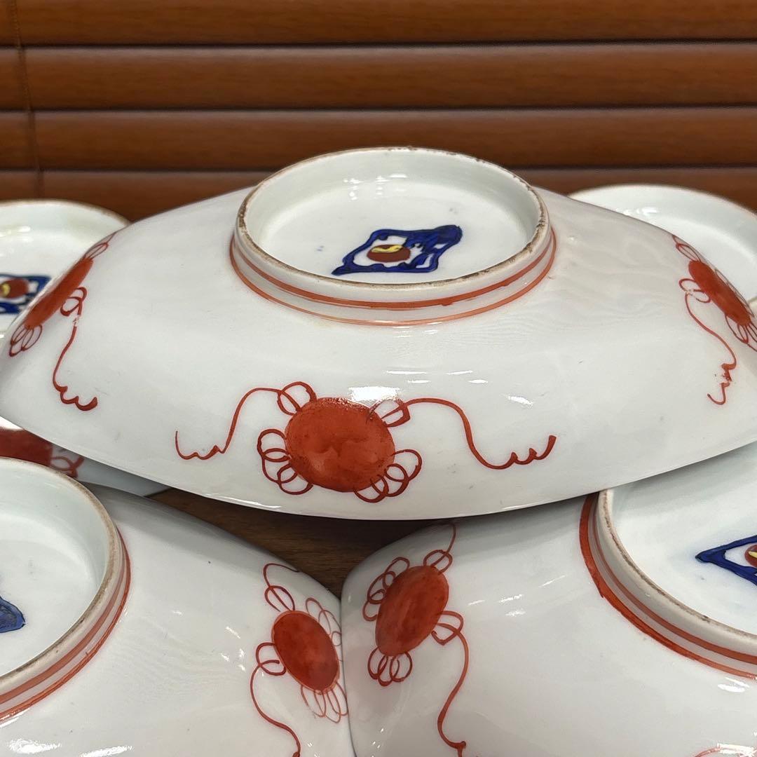 江戸時代　古伊万里　長皿　５枚