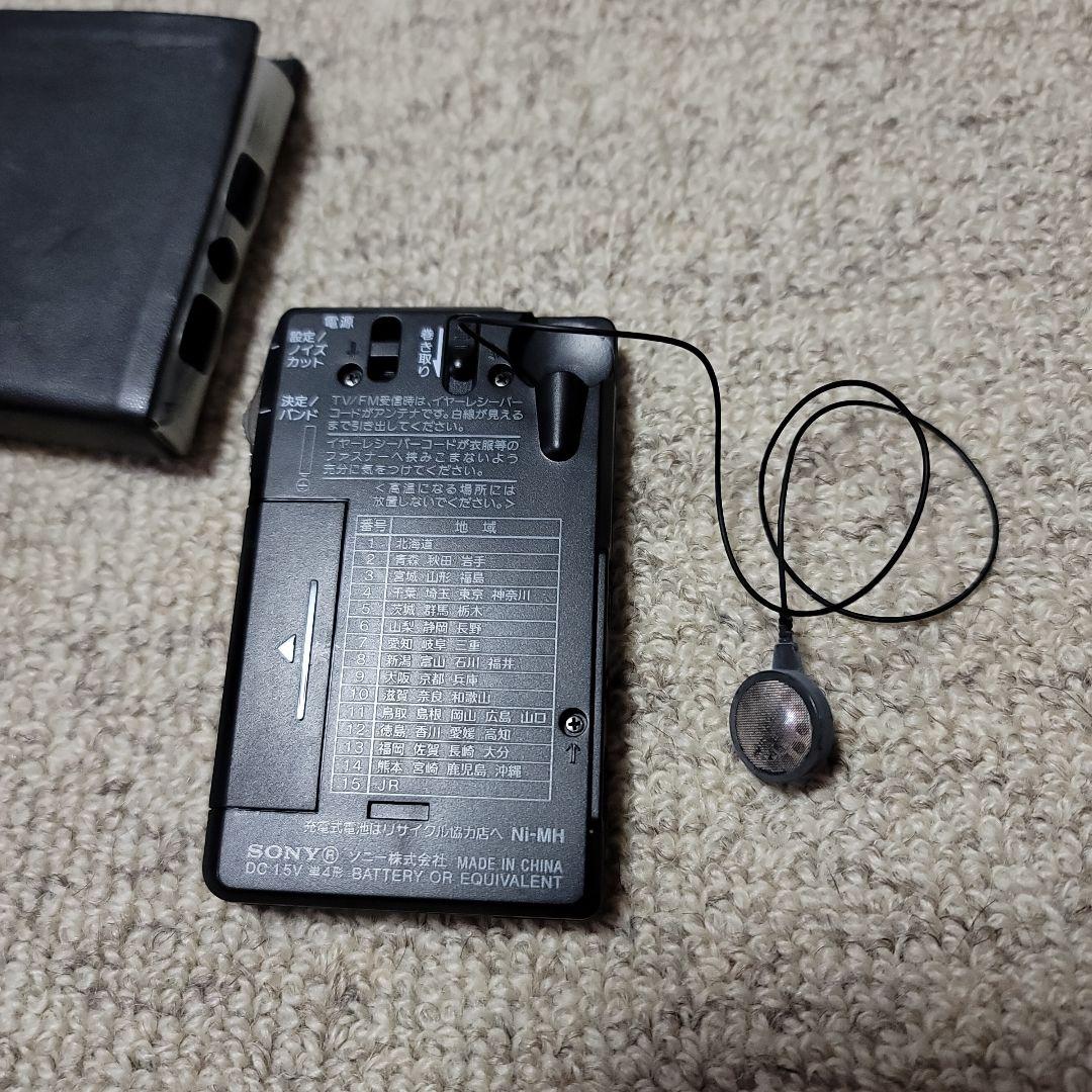 SONY 山ラジオ ICF-R100MT FM/AM PLLシンセサイザーラジオ