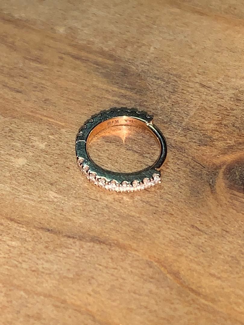 【そら】スタージュエリー　クリックフープピアス