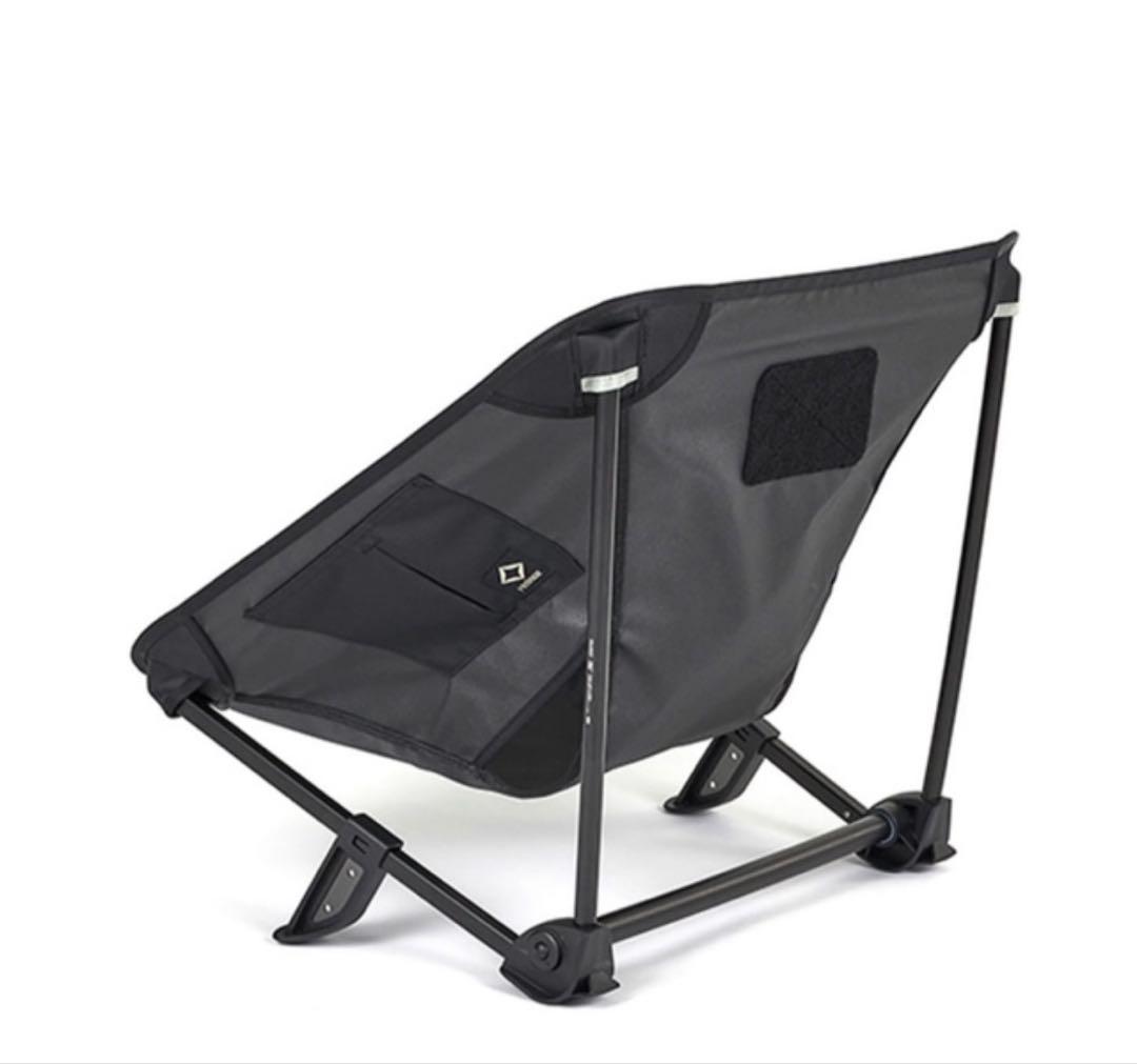 美品　Helinox アウトドアチェア ブラック