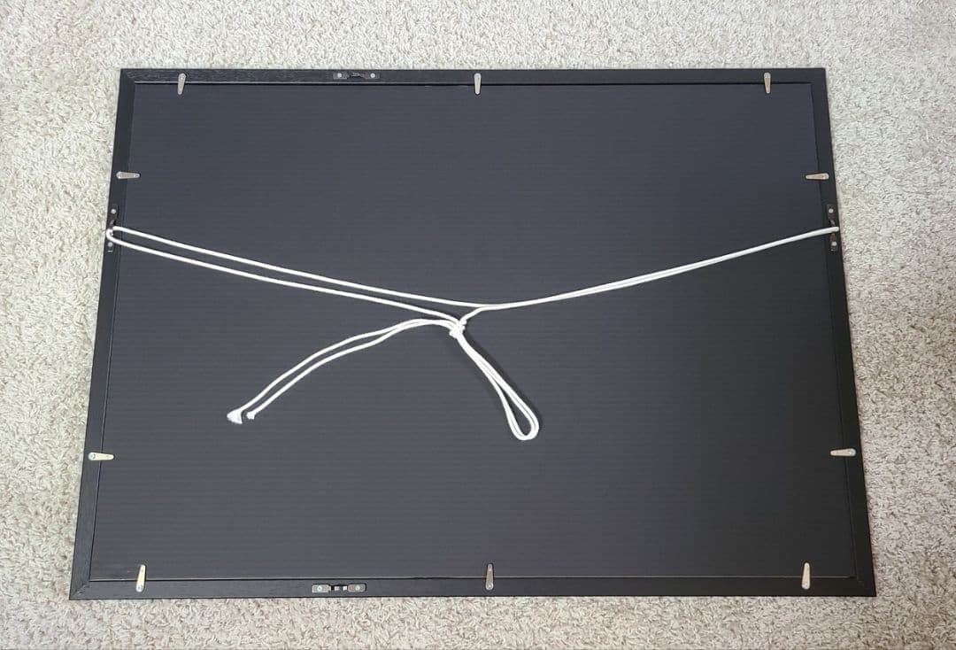 TOSHIBA EMI カレンダー 長渕剛切りぬき額装 額