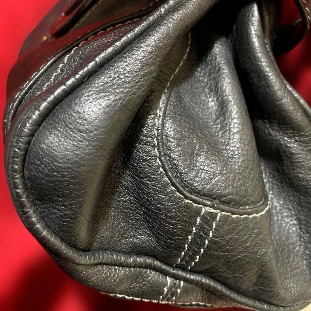 【当時物 廃盤】Chloe美品 クロエ パディントン ハンドバッグ ゴールド