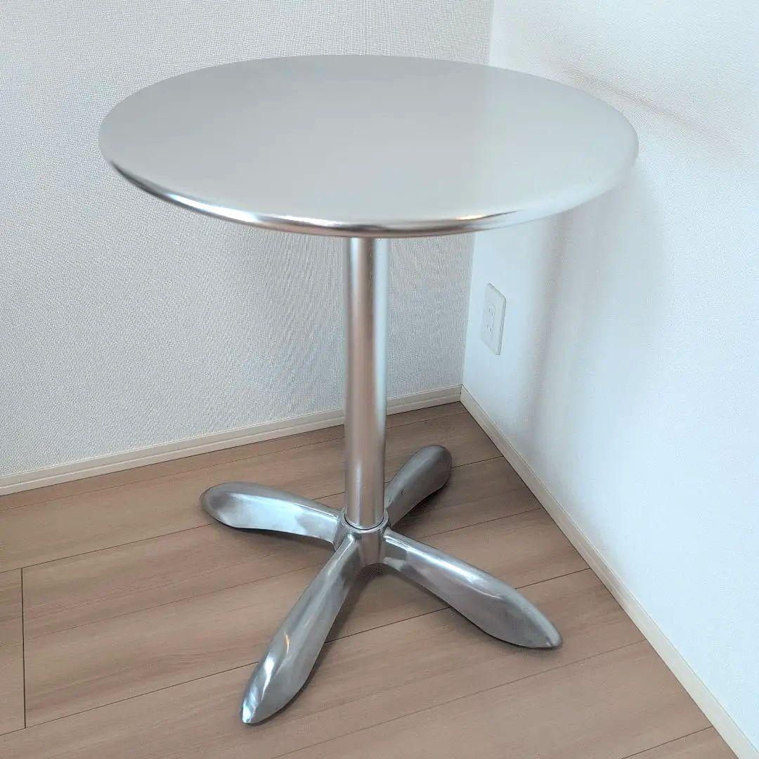 DULTON ALUMINUM ROUND TABLE 60　ラウンド テーブル