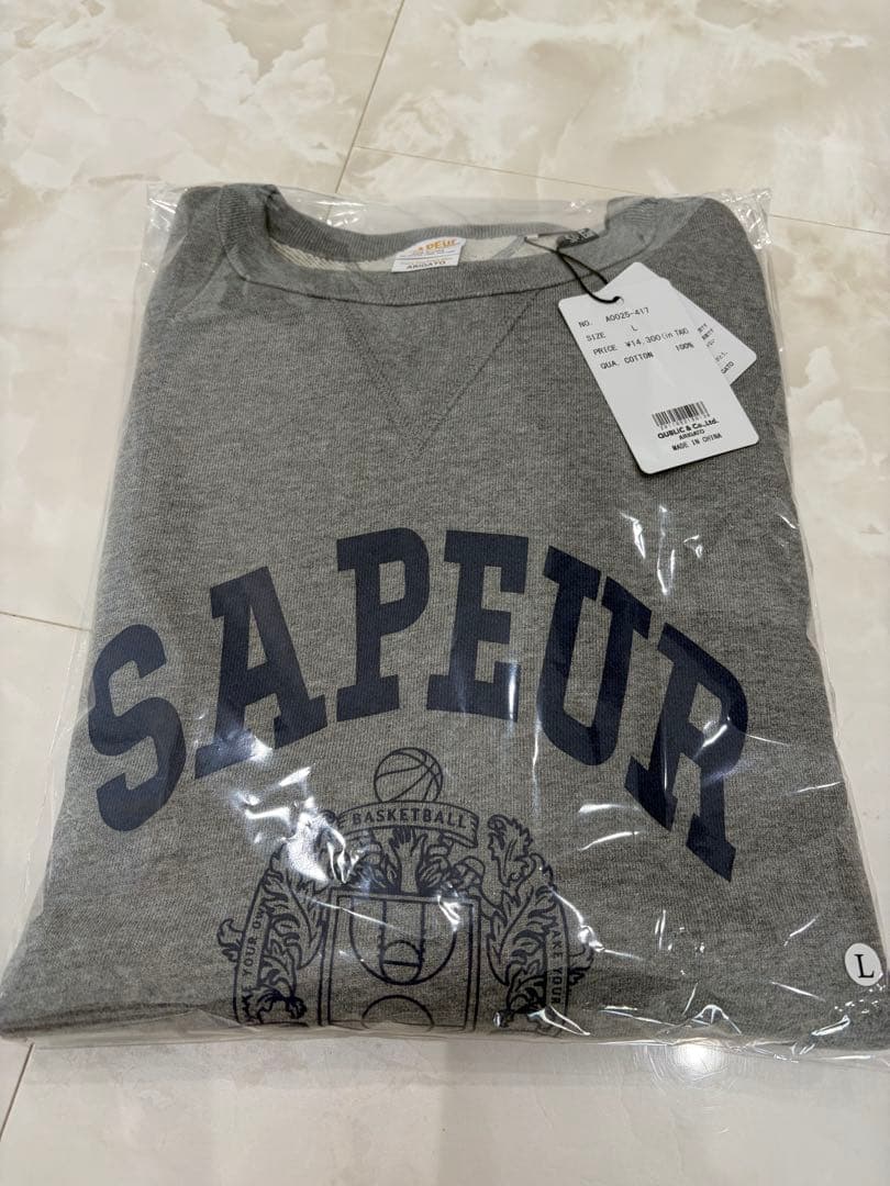 SAPEur サプール　クルーネックtシャツ
