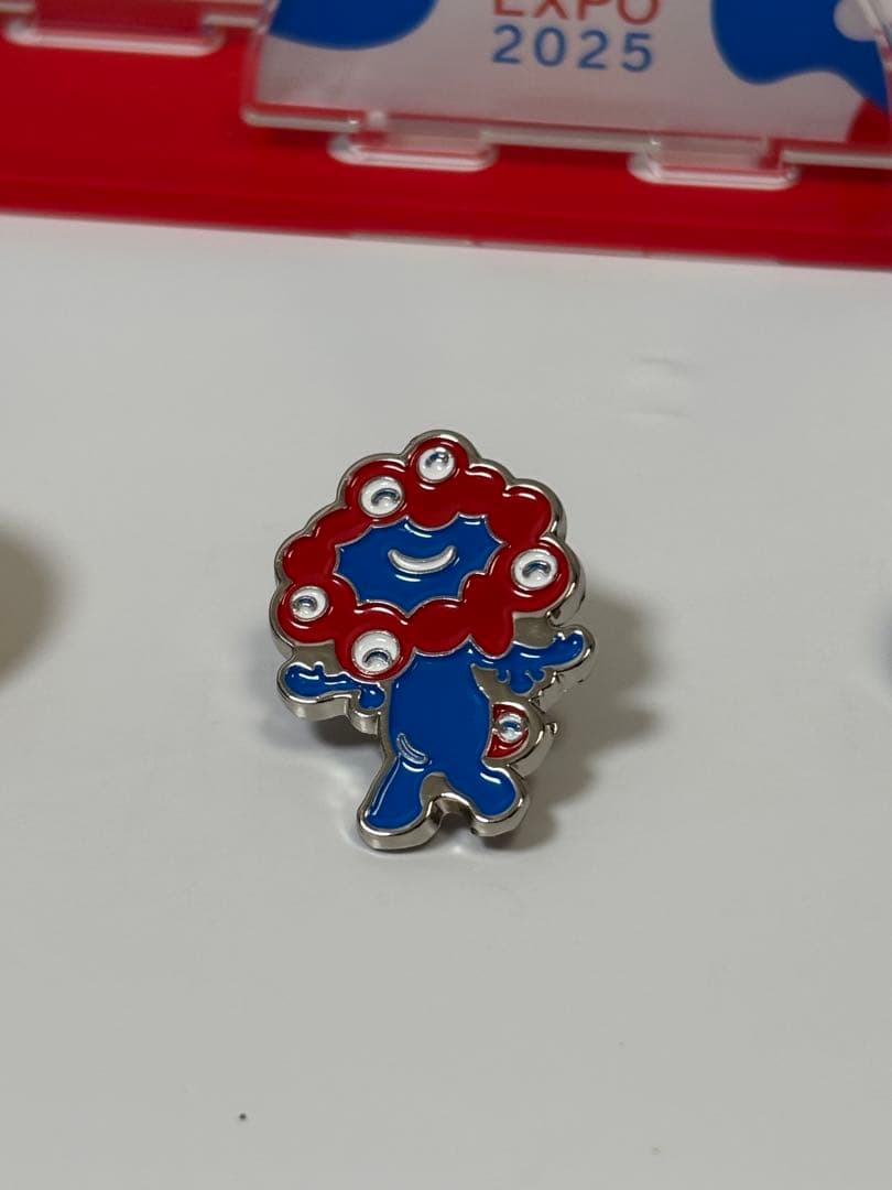開幕前 大阪関西万博 EXPO2025 アクリルスタンド ミャクミャクピンバッジ