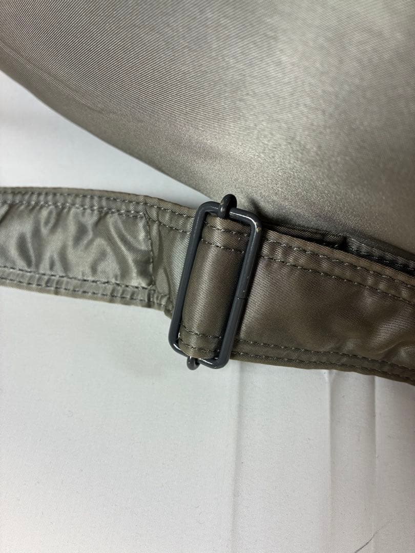 [未使用級] PORTER　タンカー　２層　ショルダーバッグ　M　シルバーグレー