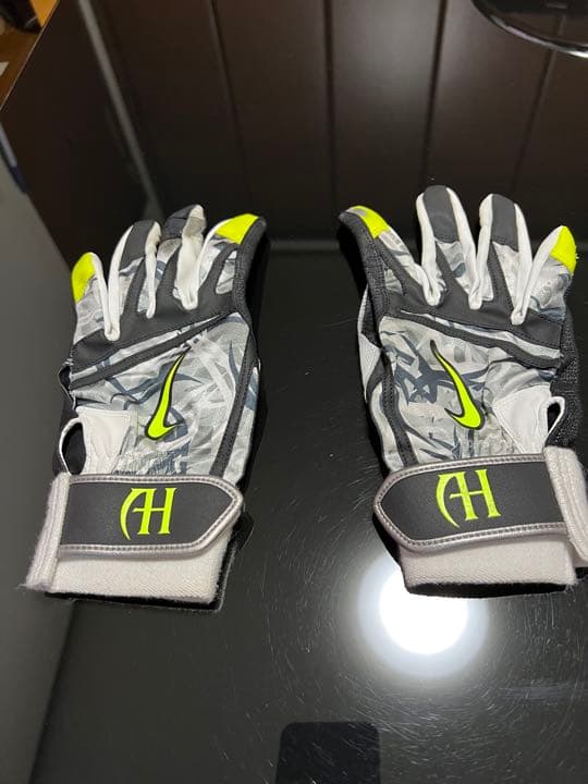 浅村選手　実使用　バッティンググローブ　手袋