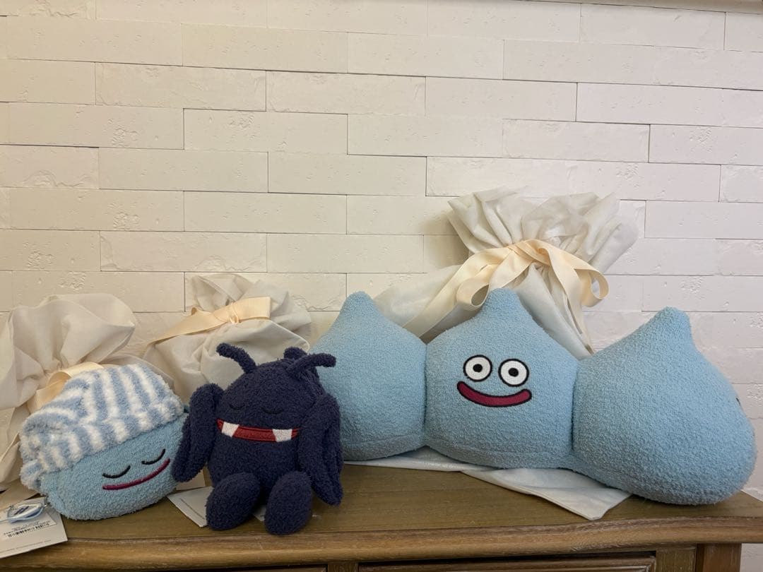 ジェラピケ ドラクエ スライムピロー＆ポーチ ギフトBOX付