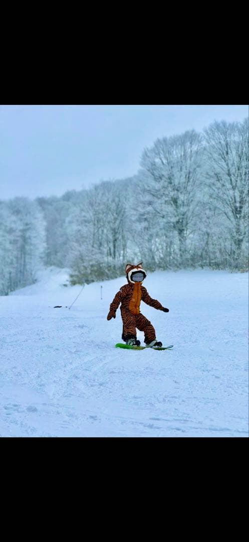 WeeDo トラ柄 フード付きスキーウェア