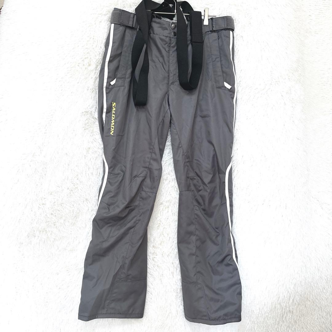 サロモン スキーウェア ブラック　Oサイズ　大きめ　スノーボード　セットアップ