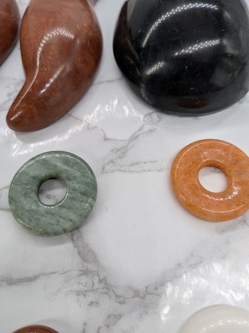 リラクゼーショングッズ天然 石のセット　ホットストーン　高級セット　エステ