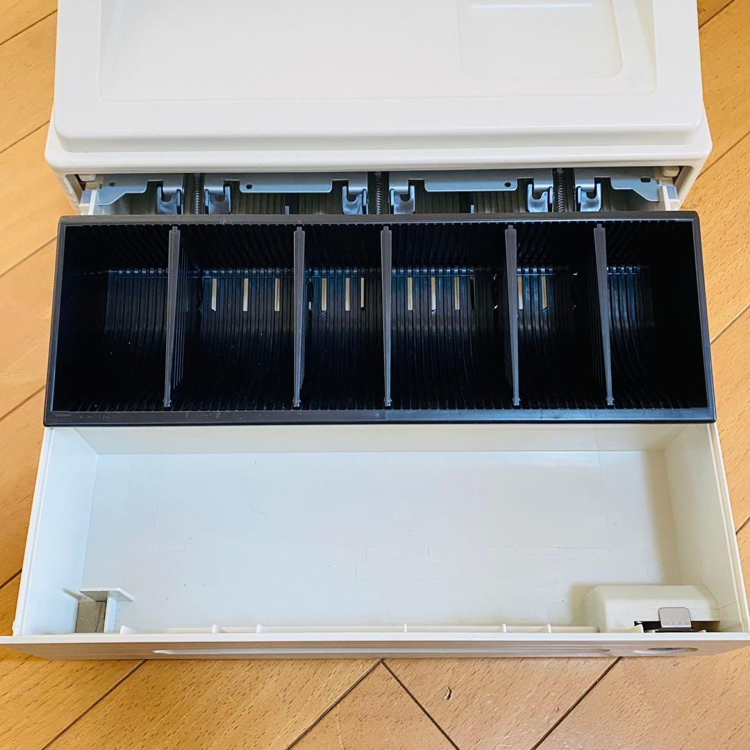 【美品】SHARP シャープ レジスター XE-A147 ホワイト 中古 現状品