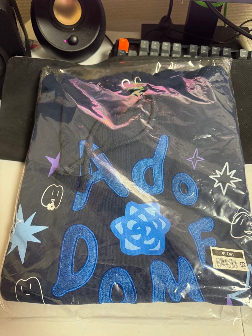 Ado ファッショナブル「よだか」フーディー 小（M）