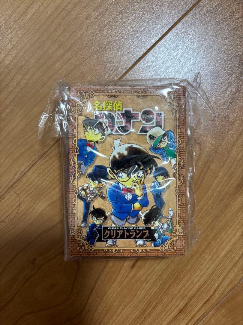 名探偵コナン　クリアトランプ新品未開封