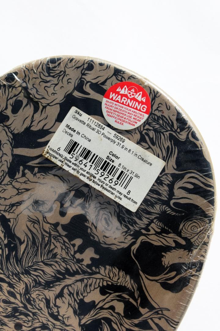 Creature Deck デッキ 8.1 スケートボード 新品未使用