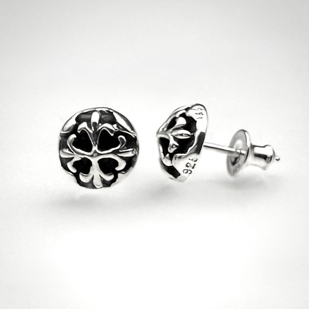 【新品】A&Gエーアンドジー クロスボールピアス (両耳)シルバー925