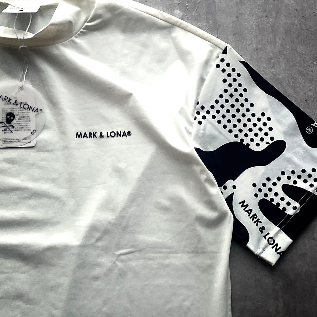新品　2023ss 高年式　MARK&LONA モックネック　Tee ゴルフ