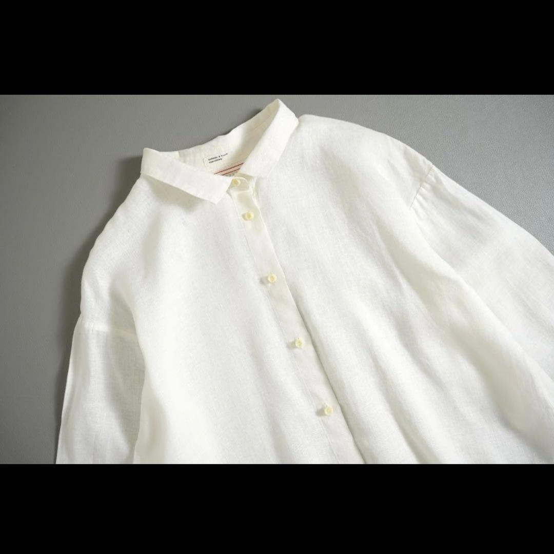 【未使用】北欧暮らしの道具店⭐︎クラシアンドトリップ リネン 100% シャツM
