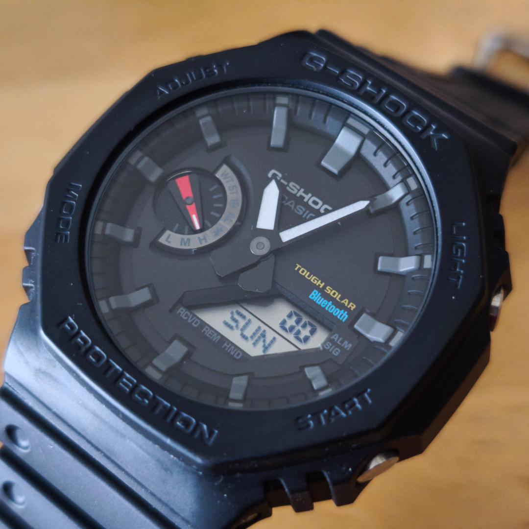 CASIO G-SHOCK GA-B2100-1AJF Bluetoothソーラ