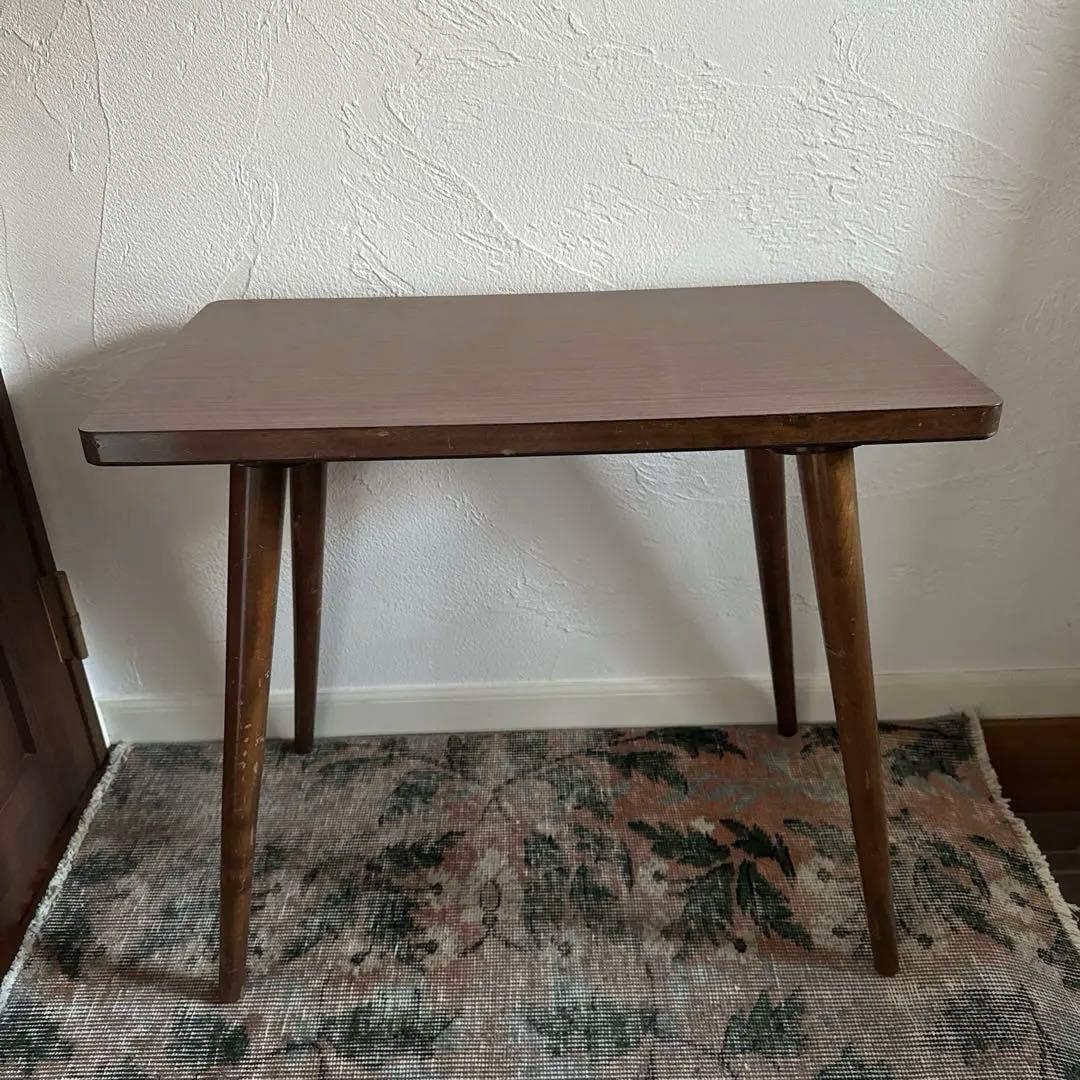 イギリスアンティーク　コーヒーテーブル　木製サイドテーブル　イギリスヴィンテージ