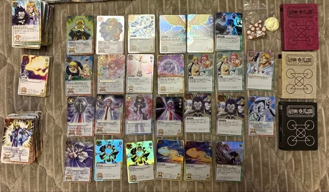 金色のガッシュベル　カード約500枚　魔本　まとめ売り　初期カード多数